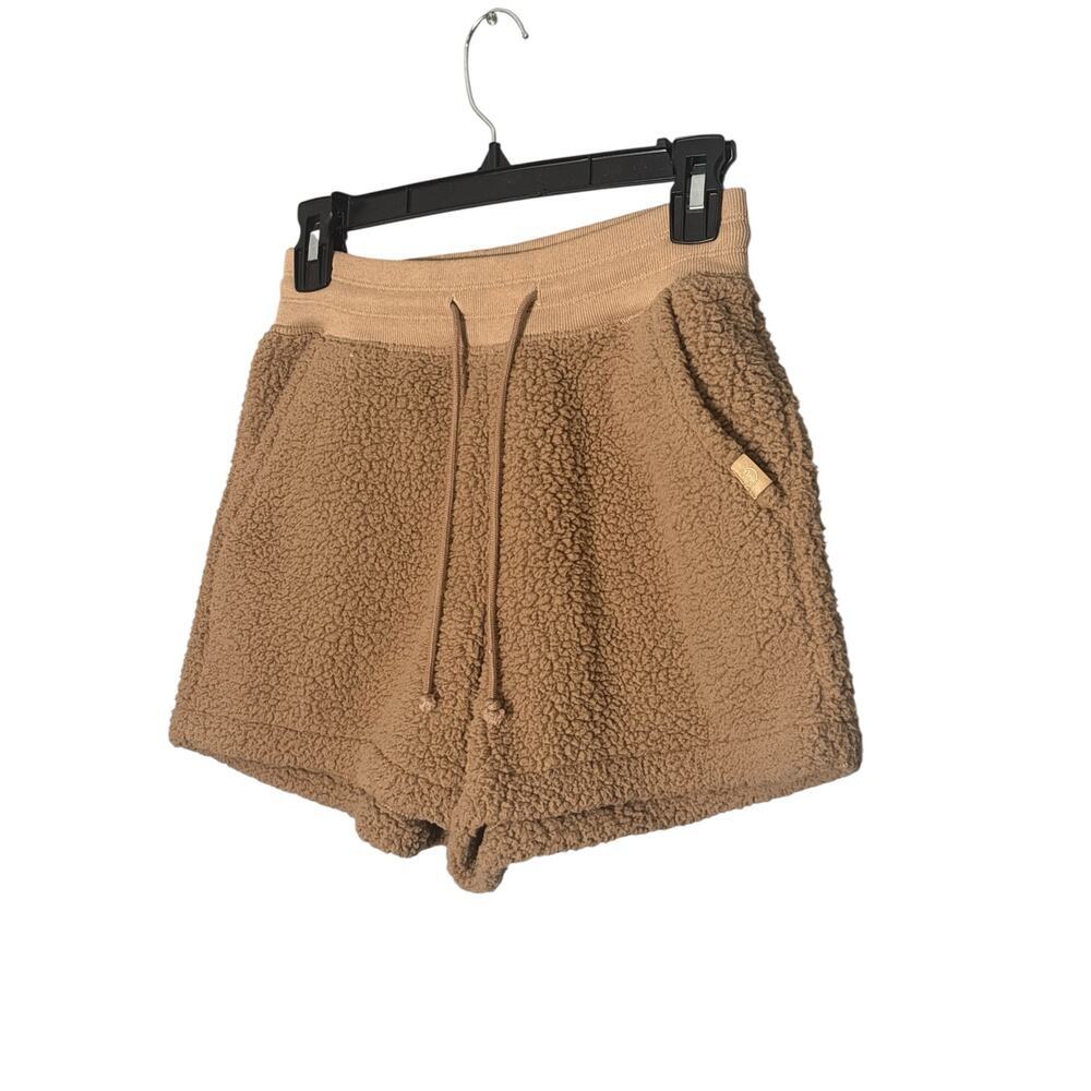 Gilly Hicks By Abercrombie Tan Teddy Lounge Shorts - Small - Picture 3 of 4